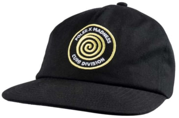 Image of Poler Curb Division Hat, Black, One Size, 212CLU7010-Black-O/S