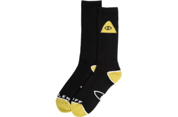 Image of Poler Icon Socks, Olive, One Size, 213ACUSK01-Olive-O/S