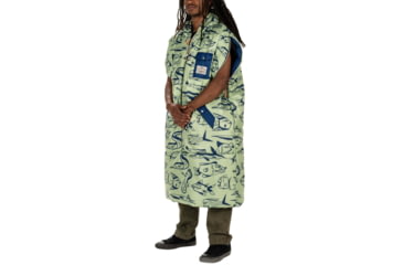 Image of Poler Napsack, Blue Cucumber Fish, Extra Large, 212ACU5501-BCuFish-XL