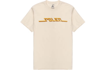 Image of Poler Stripes T-Shirt, Extra Large, Natural, 223APM2007-Natural-XL