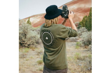 Image of Poler Void Specialist Crew, Small, Olive, 213APM2503-Olive-S