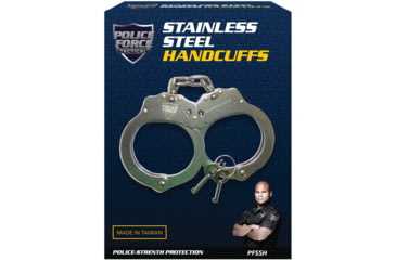 Image of Police Force Tactical Stainless NIJ Handcuffs