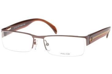 Image of Police 8326 Eyeglasses Frame, Brown