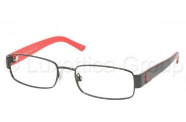 Image of Polo Eyeglasses PH1069 with No-Line Progressive Rx Prescription Lenses 9003-5318 - Shiny Black 