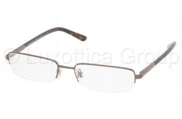 Image of Polo PH1035 SV Prescription Eyeglasses - Brown Frame / 53 mm Prescription Lenses, 9011-5317
