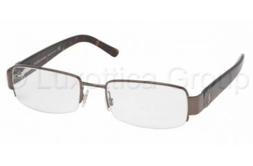 Image of Polo PH1037 Progressive Eyeglasses 9011 Brown Frame / 50 mm Prescription Lenses, 9011-5018, Select Frame Color / Lens Diameter 9011 Brown Frame / 50 mm Prescription Lenses