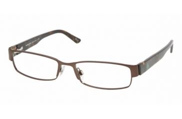 Image of Polo PH1083 SV Prescription Eyeglasses, Brown Demo Lens Frame / 54 mm Prescription Lenses, 9013-5417