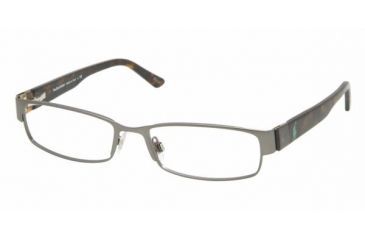 Image of Polo PH1083 SV Prescription Eyeglasses, Dark Gray Demo Lens Frame / 54 mm Prescription Lenses, 9120-5417