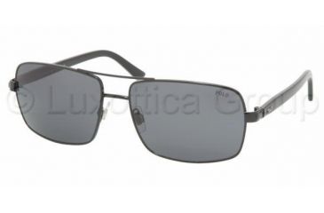 Image of Polo PH3040 Bifocal Sunglasses, Shiny Black Frame / 61 mm Prescription Lenses, 900387 6116