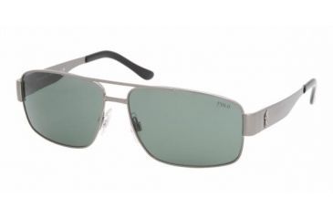 Image of Polo PH 3054 Sunglasses Styles - Brushed Gunmetal Green Frame, 900271-6014