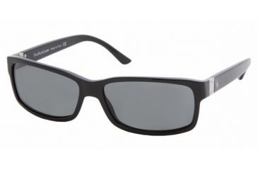 Image of Polo PH 4038 Sunglasses Styles Shiny Black Frame / Gray Lenses, 500187-5915, Polo Sport PH 4038 Sunglasses Styles Shiny Black Frame / Gray Lenses