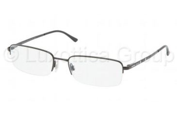 Image of Polo PH1116 Progressive Prescription Eyeglasses 9038-5318 - Shiny Black Frame, Demo Lens Lenses