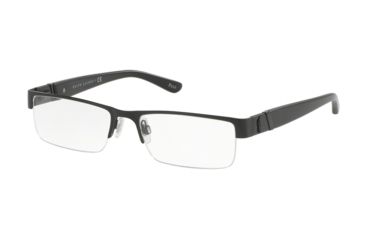 Image of Polo PH1117 Progressive Prescription Eyeglasses 9230-54 - Matte Black Frame