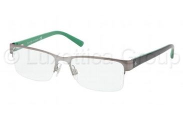 Image of Polo PH1119 Single Vision Prescription Eyeglasses 9202-5317 - Dark Steel Frame