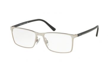 Image of Polo PH1165 Eyeglass Frames 9010-53 - Matte Silver Frame