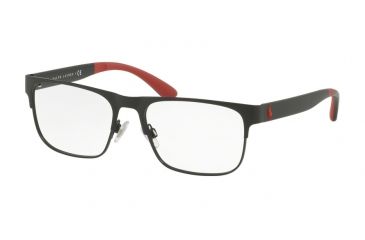 Image of Polo PH1178 Eyeglass Frames 9038-54 - Matte Black Frame
