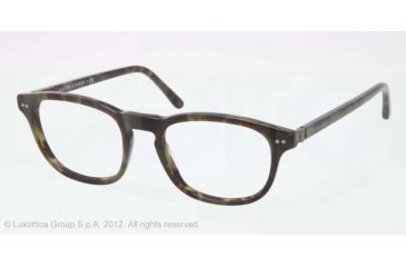 Image of Polo PH2107 Single Vision Prescription Eyeglasses 5428-48 - Brown Camouflage Frame, Demo Lens Lenses