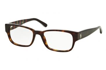 Image of Polo PH2110 Eyeglass Frames 5457-54 - Dark Havana Frame