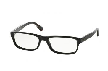 Image of Polo PH2121 Bifocal Prescription Eyeglasses 5489-52 - Black Frame