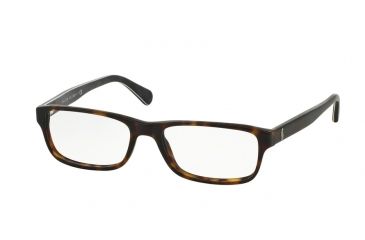 Image of Polo PH2121 Bifocal Prescription Eyeglasses 5491-52 - Vintage Dark Havana Frame