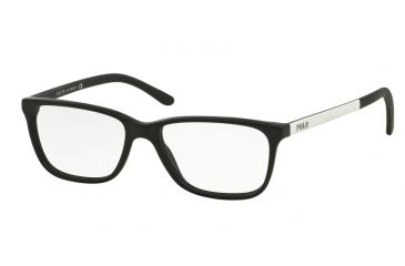 Image of Polo PH2129 Bifocal Prescription Eyeglasses 5514-53 - Matte Black Frame