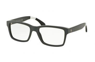Image of Polo PH2146 Progressive Prescription Eyeglasses 5571-53 - Matte Grey Frame