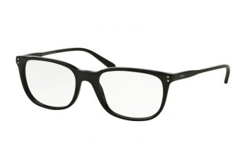 Image of Polo PH2156 Progressive Prescription Eyeglasses 5001-51 - Shiny Black Frame