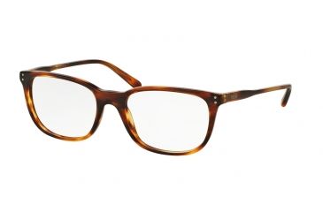 Image of Polo PH2156 Progressive Prescription Eyeglasses 5007-51 - Havana Striped Shiny Frame