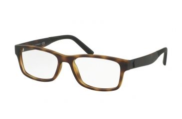 Image of Polo PH2169 Progressive Prescription Eyeglasses 5182-54 - Matte Dark Havana Frame