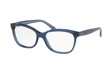Image of Polo PH2205 Prescription Eyeglasses, 52mm, Blue Transparent, PH2205-5276-52-SV