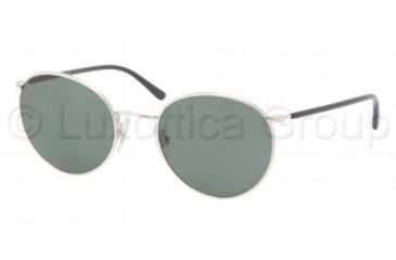 Image of Polo PH3057M Single Vision Prescription Sunglasses PH3057M-900171-5120 - Lens Diameter 51 mm, Frame Color Shiny Silver
