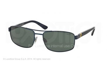 Image of Polo PH3086 Bifocal Prescription Sunglasses PH3086-926471-58 - Lens Diameter 58 mm, Frame Color Semi Shiny Blue