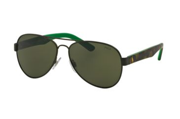 Image of Polo PH3096 Progressive Prescription Sunglasses PH3096-900571-59 - Lens Diameter 59 mm, Frame Color Camo Green