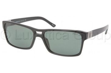 Image of Polo PH4060 Single Vision Prescription Sunglasses PH4060-500171-5816 - Lens Diameter 58 mm, Frame Color Shiny Black