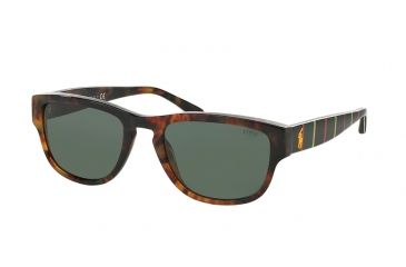 Image of Polo PH4086 Progressive Prescription Sunglasses PH4086-545471-54 - Lens Diameter 54 mm, Frame Color Shiny Jc Tortoise