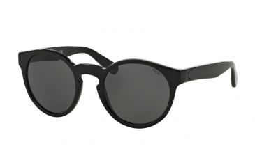 Image of Polo PH4101 Progressive Prescription Sunglasses PH4101-500187-52 - Lens Diameter 52 mm, Frame Color Black