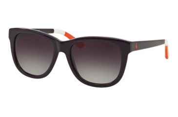 Image of Polo PH4105 Progressive Prescription Sunglasses PH4105-55758G-54 - Lens Diameter 54 mm, Frame Color Shiny Purple