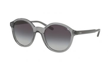 Image of Polo PH4112 Bifocal Prescription Sunglasses PH4112-56048G-50 - Lens Diameter 50 mm, Frame Color Shiny Crystal Grey