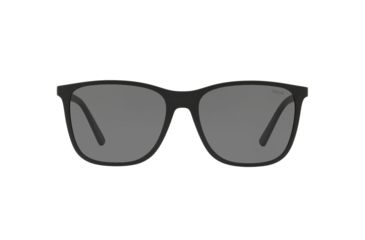 Image of Polo PH4143 Progressive Prescription Sunglasses, 57mm, Matte Black, PH4143-528487-57-PRO