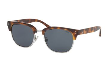 Image of Polo PH4152 Sunglasses 530387-54 - , Grey-blue Lenses