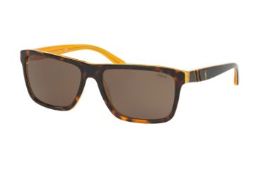 Image of Polo PH4153 Sunglasses 527773-58 - , Brown Lenses
