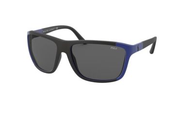 Image of Polo PH4155 Sunglasses 580887-62 - , Dark Grey Lenses