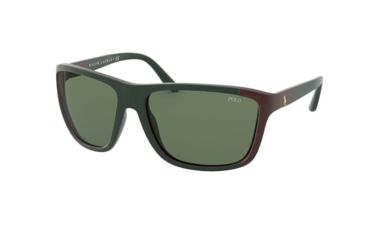 Image of Polo PH4155 Sunglasses 581171-62 - , Green Lenses