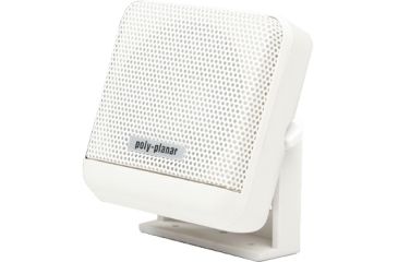 Image of Poly-Planar External Speaker 4.6in Bracket, White POL-MB-41-W