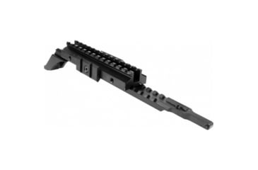 Image of Poly Technologies AK47 SAIGA Top Rail Weaver Mount For Scopes - Chinese AK Rifle, Black, 500-007