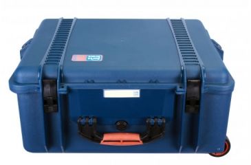Image of Porta Brace Wheeled Superlite Vault Hard Case w/out Foam,Blue PB-2750E