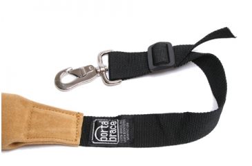 Image of Porta Brace 48inch Suede Shoulder Strap with Metal Clips