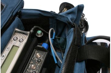 Image of PortaBrace AO-1.5X Audio Organizer Case - Blue