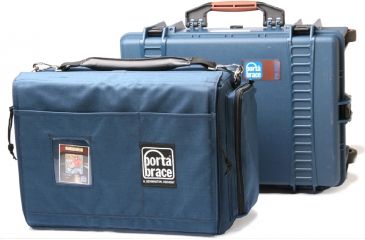 Image of PortaBrace PB-2650IC Wheeled Hard Case with Removable Internal Soft Case