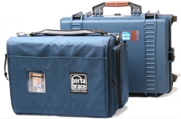 Image of PortaBrace PB-2750IC Rolling Hard Case with Removable Internal Soft Case